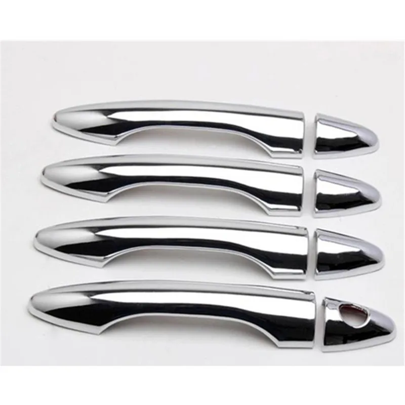 

8Pcs/Set ABS Chrome Door Handle Cover Trim Sticker for Hyundai Tucson IX 35 Ix35 2010 20112012 2013 2014 Car styling Accessories