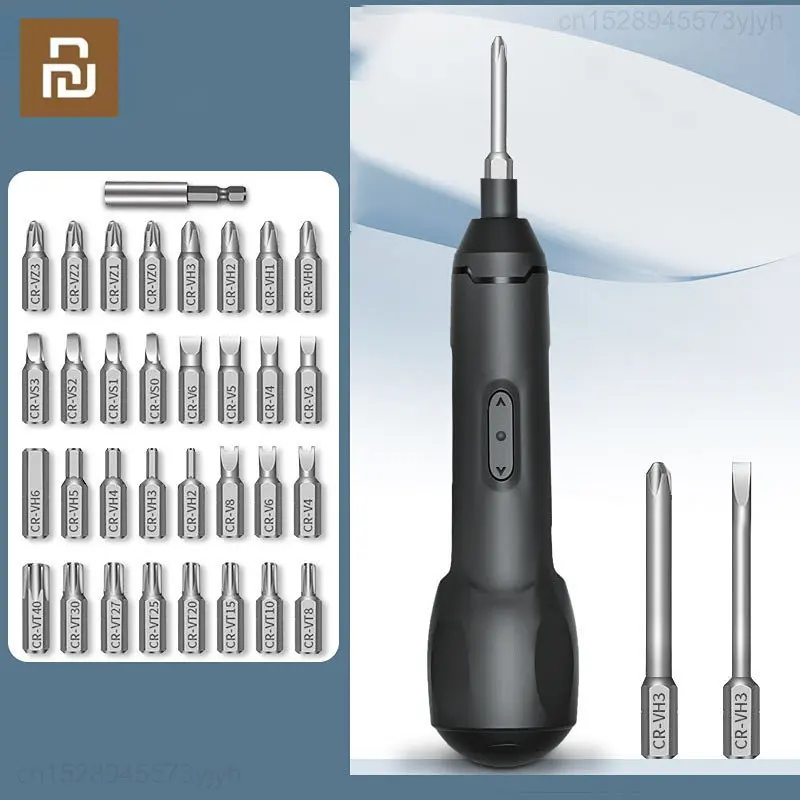 

Youpin Electric Screwdriver Mini Rechargeable Home Set Screwdriver Hand Tool Driver Multifunction Cordless Electric Screwdrivers