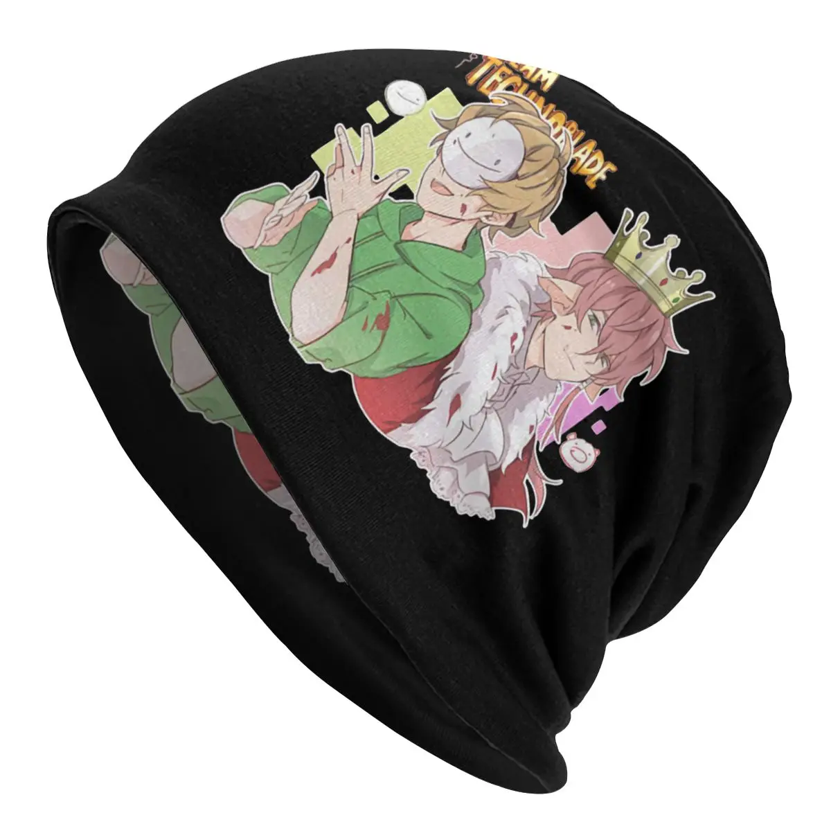 

Dream Merch Technoblade Valentine Skullies Beanies Hats Autumn Winter Outdoor Unisex Caps Adult Warm Head Bonnet Knitting Hats