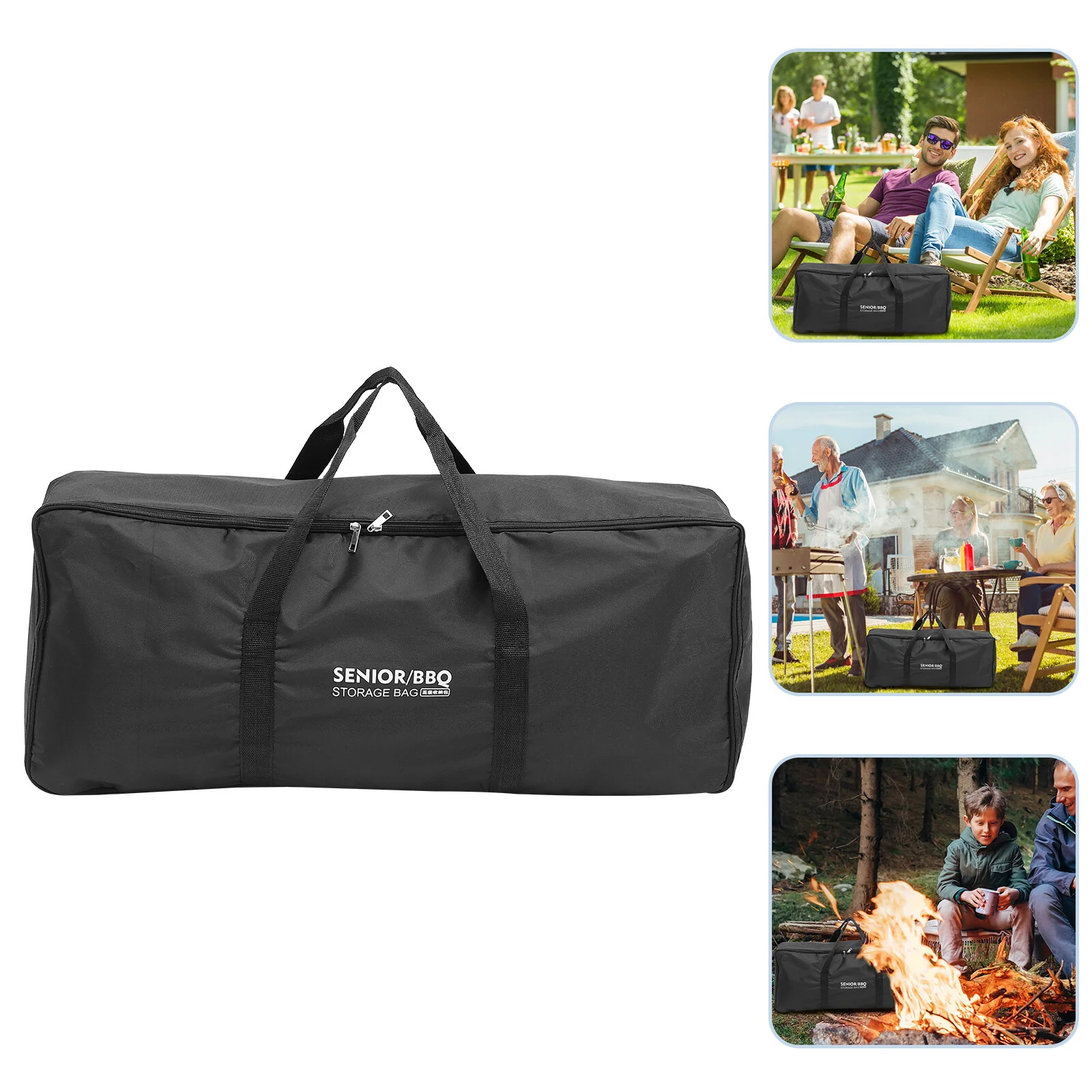 

Accessories Camping Picnic Bag Grilling Bags Outdoor Tableware Storage Bag Organizer Oven Pouch Tool Storage Large Capacity