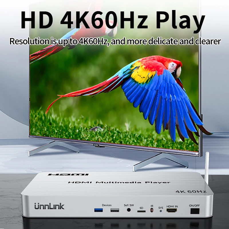 Unnlink 4K HDMI видео сплиттер 1 в 10 выход HD TV анализатор потока поддержка USB жестких