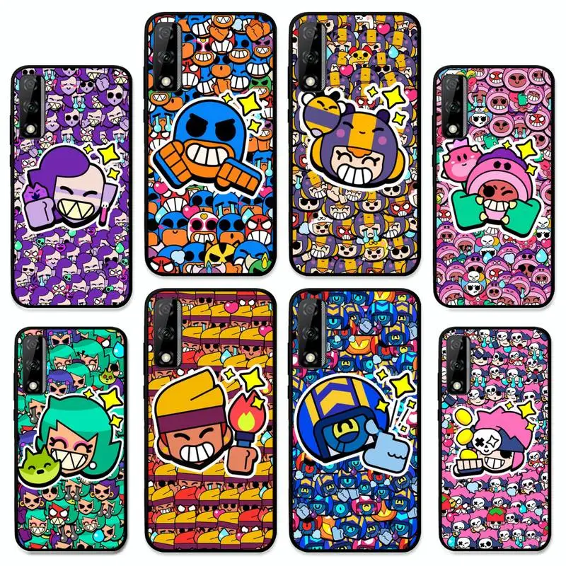 

Game B-Brawl Phone Case for Huawei Y 6 9 7 5 8s prime 2019 2018 enjoy 7 plus