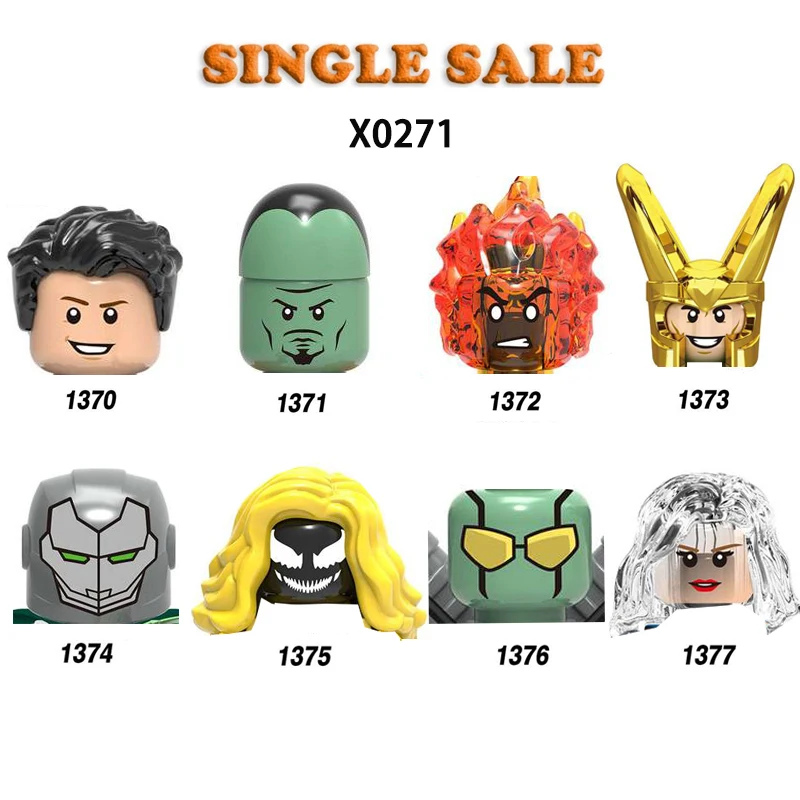 

X0271 Spider Mini Action Figures Comic Movie Film Mini Blocks Compatible Bricks Educational Learning Toys For Kids Girls Gifts
