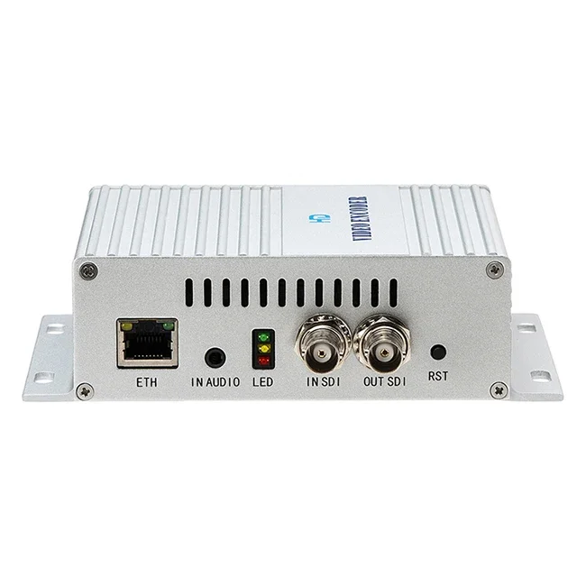 Haiwei Realtime RTMP 1080P H.265 HEVC HD SDI-IP-кодер для HD-серверных сетей Wowza Youtube Ustream Servers