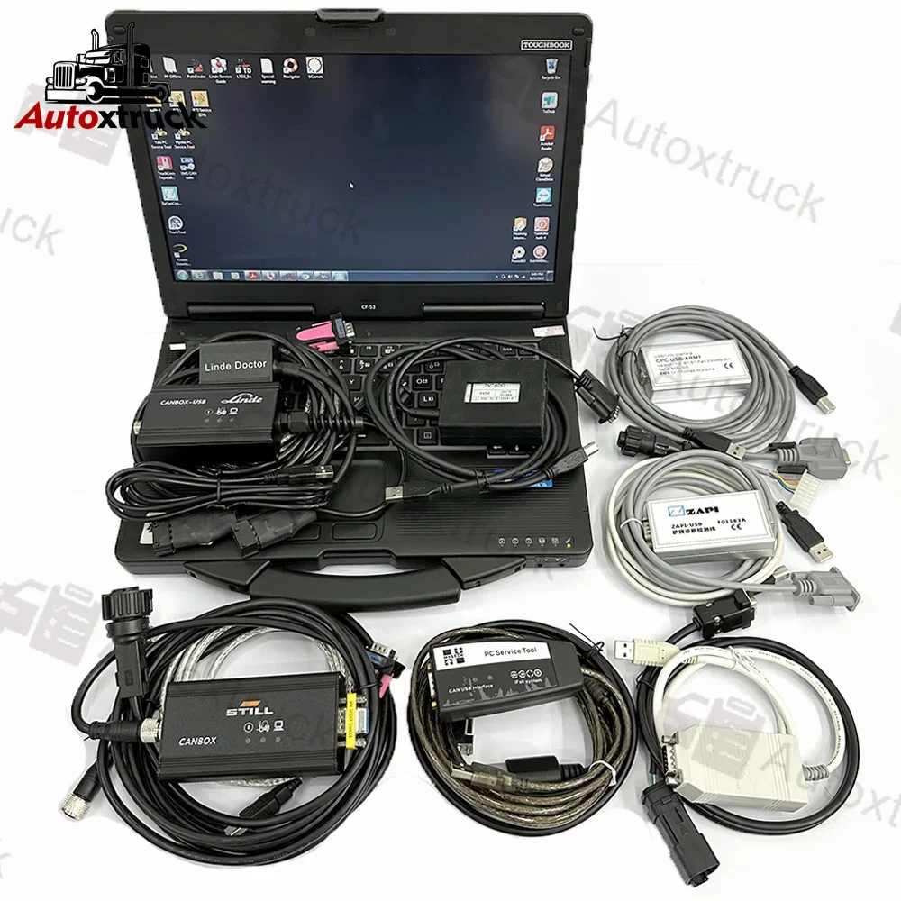 

Диагностический инструмент для Toyota BT Zapi Judit Incado Hyster Linde canbox doctor Still box Crown Forklift инструмент диагностики для ноутбука CF53