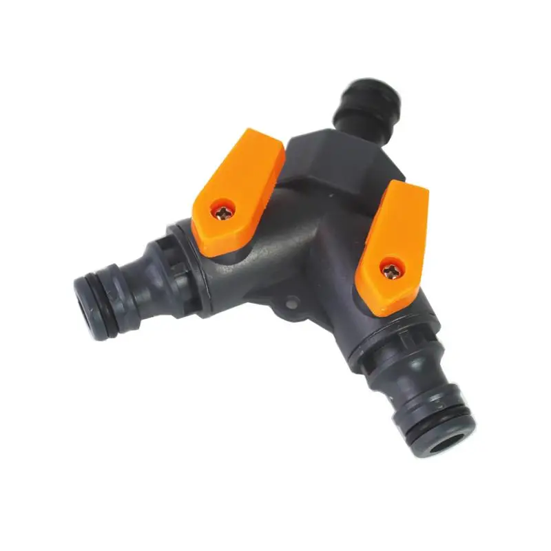 

Y-образный сплиттер для шланга, сплиттер для садового шланга, прочный 2-ходовой прочный Тройник, переходник, Y-образный сплиттер для водяного шланга, сплиттер для крана