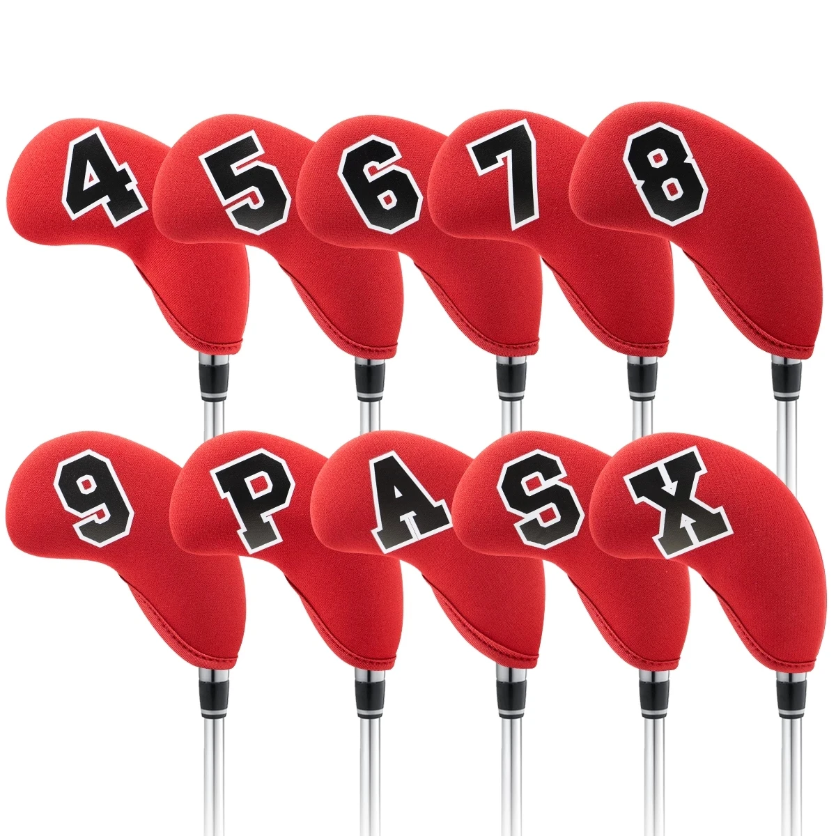 Набор железных головных чехлов для гольфа с большим количеством-Головные Чехлы