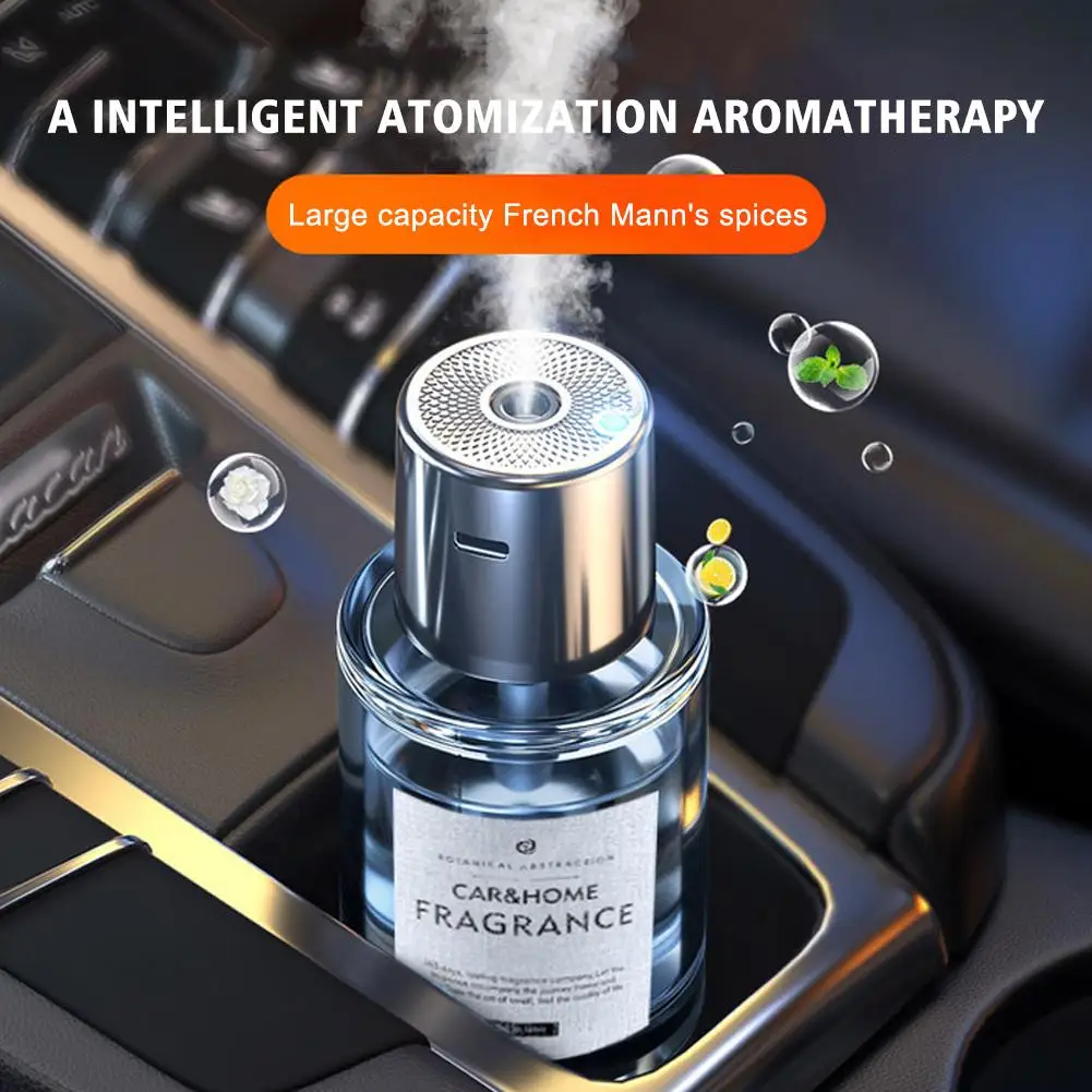 

Car Air Freshener Car Fragrance Spray Car Perfume Intelligent Fragrance Capacity Locomotive Humidifier Machine Fragrance La P7T3