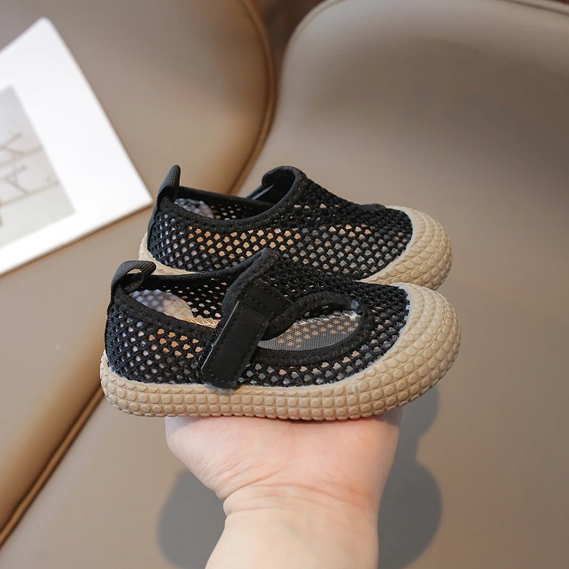 Сандалии Детские сетчатые дышащие на мягкой подошве