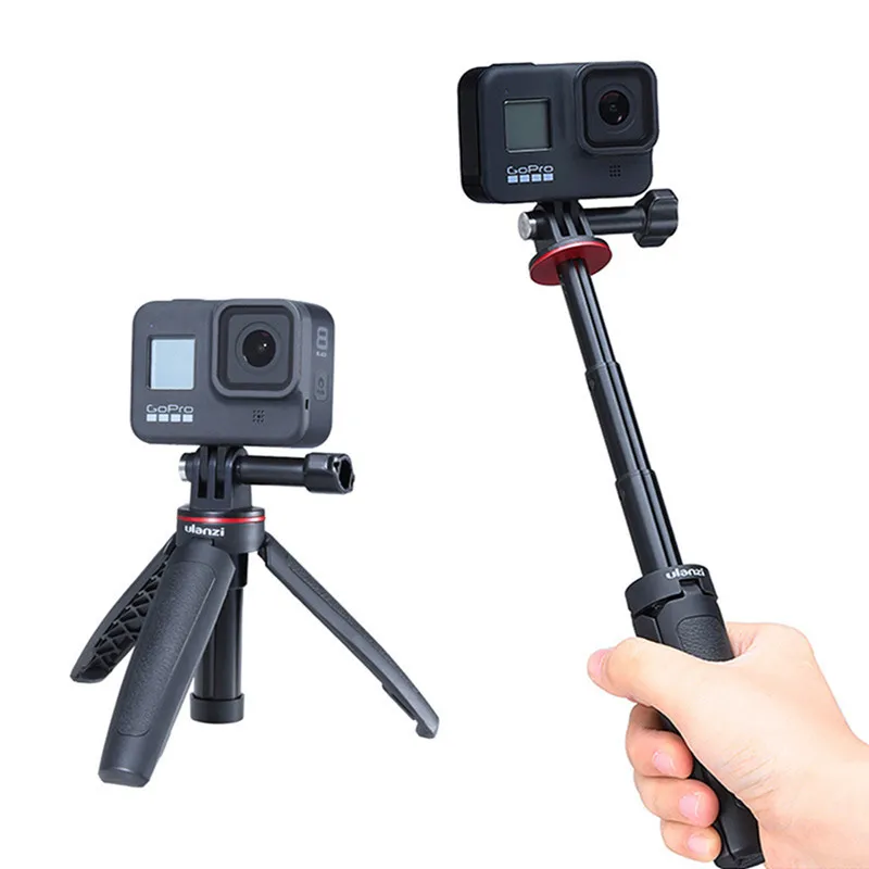 

MT-09 Extend Gopro Vlog Tripod Mini Portable Tripod for Gopro Hero 8 7 6 5 Black Session Osmo Action Camera