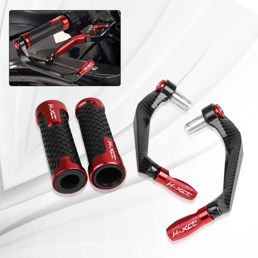 

For KAWASAKI KXCT K-XCT KXF 7/8 22MM Motorcycle Accessories Handlebar Grips Handle Bar and Brake Clutch Lever Guard Protection