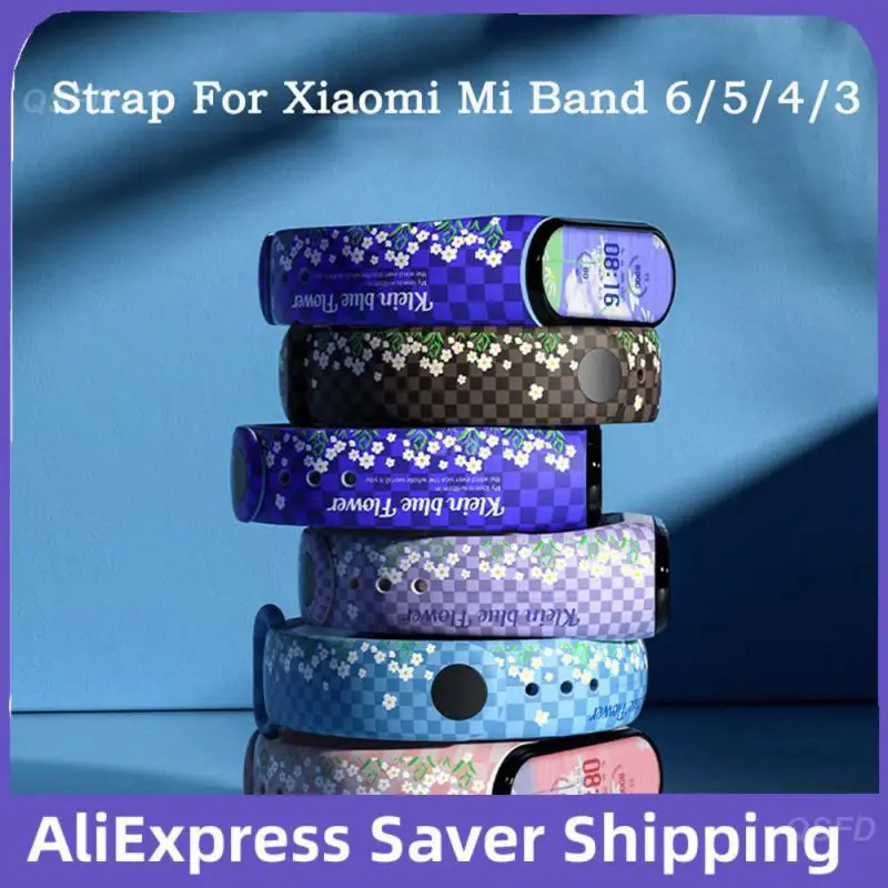 

Skin-friendly Comfortable Wristband Wear-resistant Universal Printing Harmless Odorless Soft Tpu Sports Strap Lap Replace