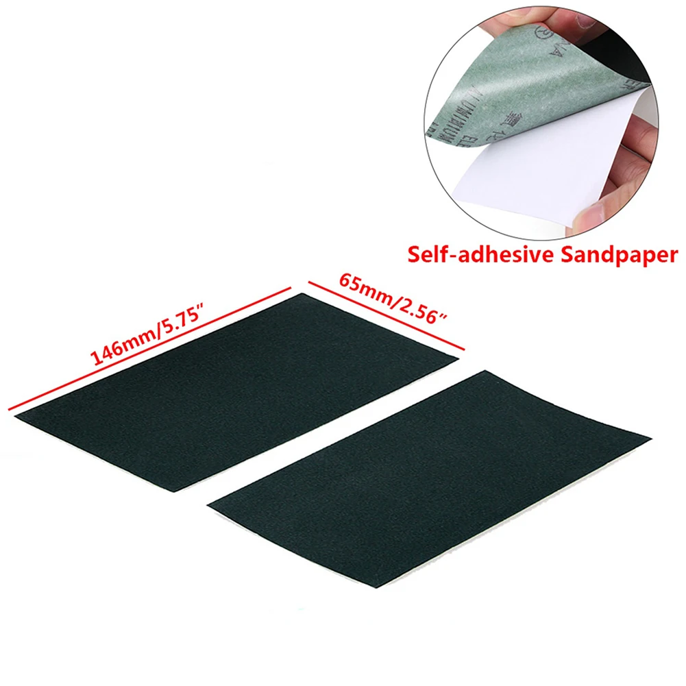 

Sandpaper Sanding Block Guitar Fretboard Radius Leveling Fingerboards 600 Grit Sandpaper Dual Purpose Two-Way Fingerboard