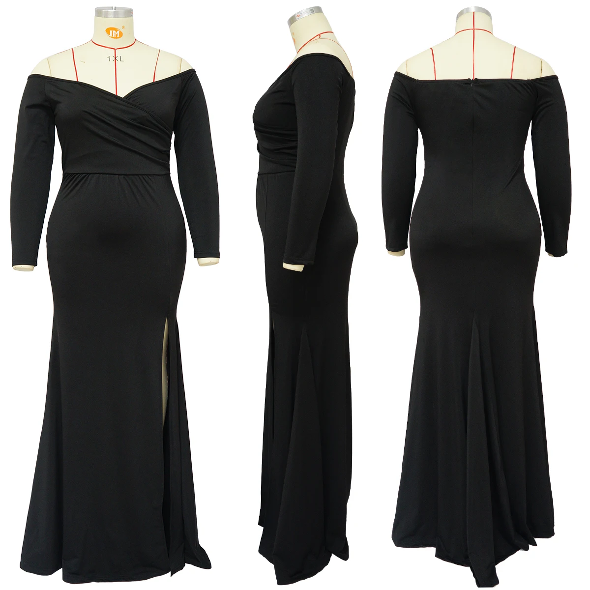 Рисунок 6 - Женское платье с открытыми плечами