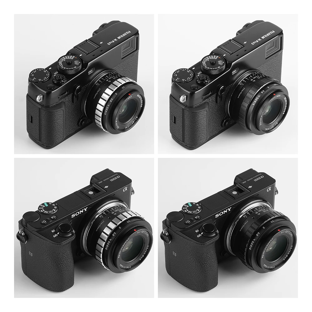 Объектив TTArtisan 23 мм f1.4 для камеры с ручной фокусировкой Sony E mount Fuji XF Canon Eos-m M4/3