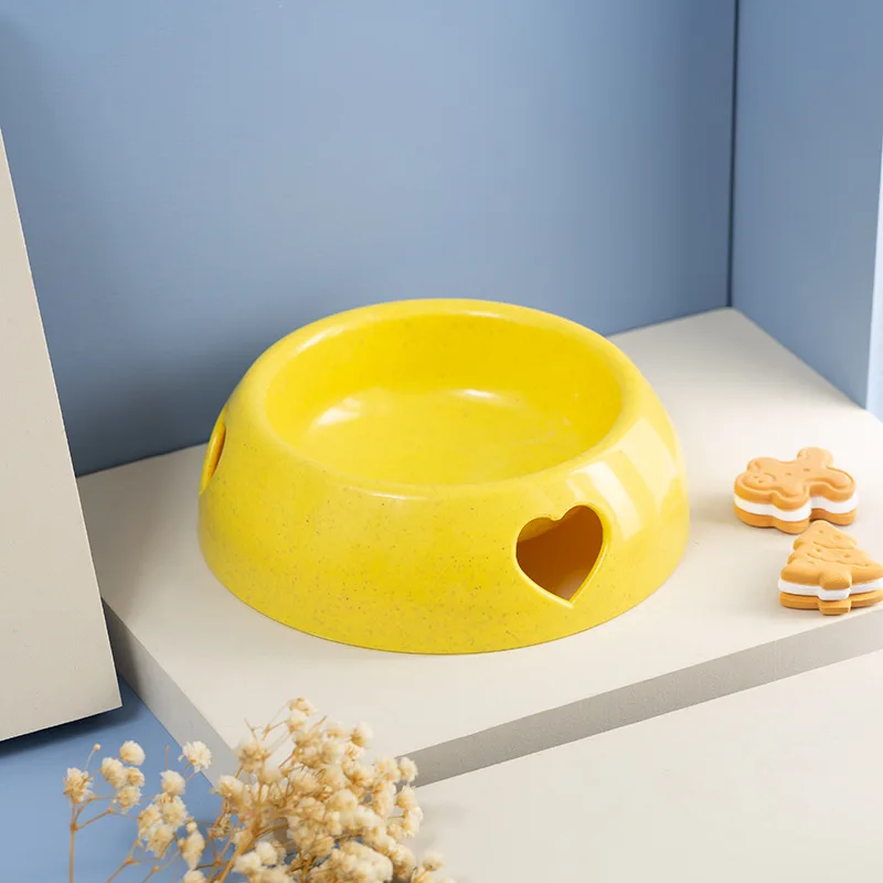 

Love Pet Feeding Bowl To Prevent Spilling Natural Materials Healthy Non-toxic, Easy To Clean, Sturdy and Fall-resistant