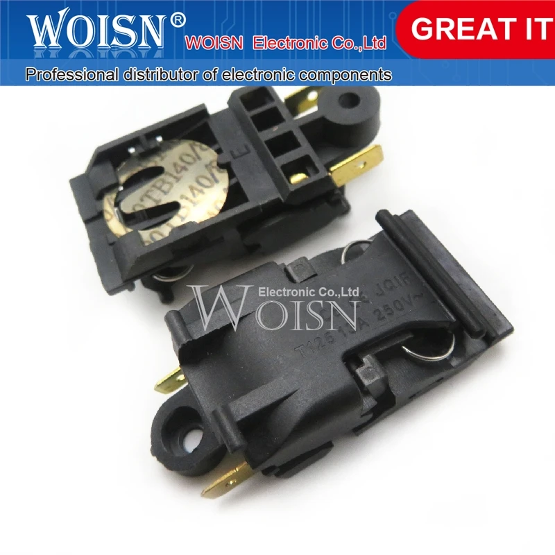 10 шт. переключатель электрического чайника термостат для паровой XE-3 JB-01E ZL-189-A 13A