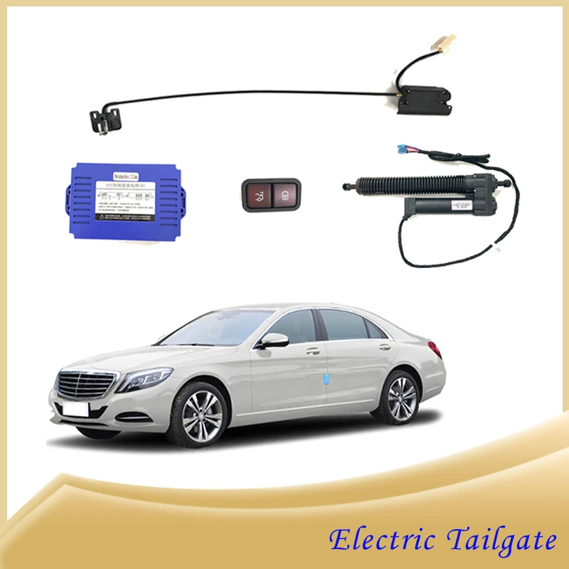 Фото Для Mercedes Benz S Class W221 W222 2008 ~ 2020 LiTangLee автомобильный электрический подъемник задней двери, вспомогательная система задней двери №1