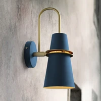 designer modern wall lamp nordic macaron led horn lighting decor fixtures light living room bedroom bedside restaurant luminaire