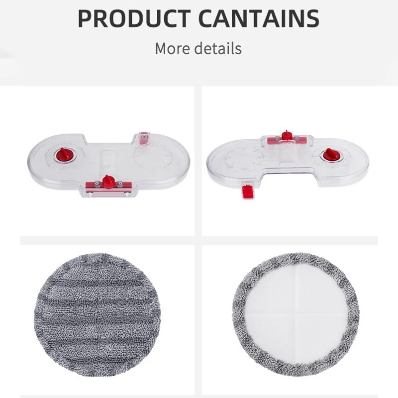 Электрическая щетка для мытья пылесоса очищающая ткань набор резервуаров воды V7