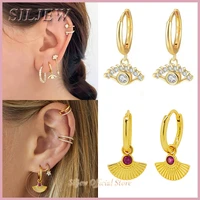 copper fashion ear cartilage piercing hoop earrings for women small huggie earrings party jewelry pendant accessory 2022 trend