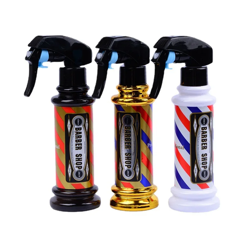 

Barbertop 200ML Spray Bottle Salon Barber High Pressure Water Can Hairdressing Retro Fine Mist Alcohol Disinfection Sprayer