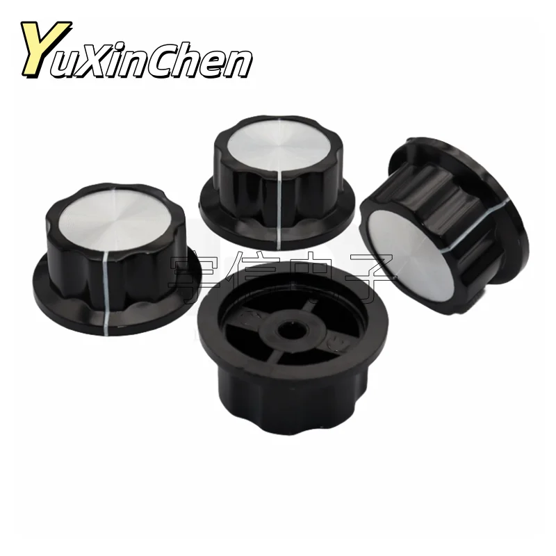 1 шт. 44 5 × 20 мм полувал цветочного вала 6 180 ° A05 Пластиковая крышка ручки энкодера