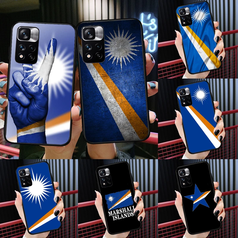 

Marshall Islands Flag Case For Redmi 10 10A 10C 9 9A 9T 9C For Redmi Note 11 Pro 10 Pro 8 9 Pro 10S 11S Cover