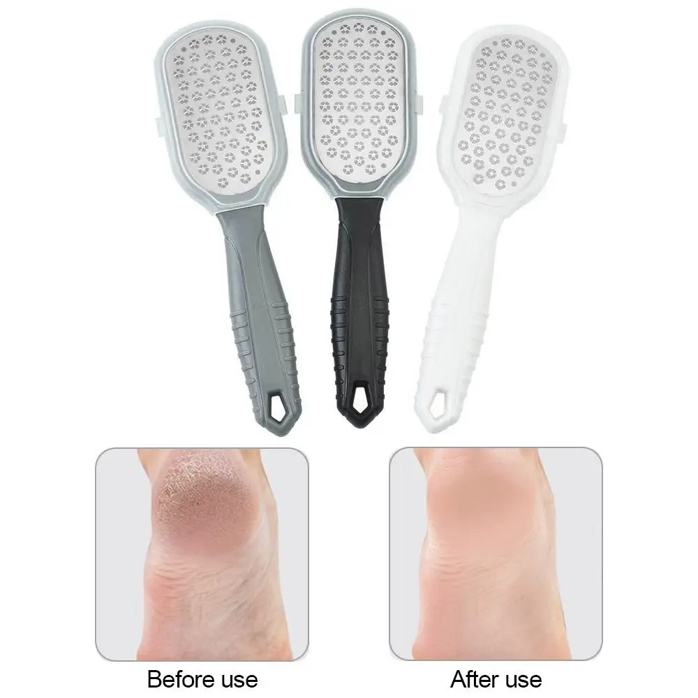 

Durable Foot Care Exfoliating Stainless Steel Hard Skin Remover Pedicure File Foot Sharpeners Callus Remover