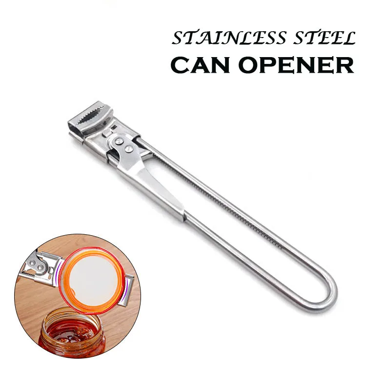 

Многофункциональный простой консервный нож, регулируемый консервный нож из нержавеющей стали, ручной консервный нож, практичные кухонные ...