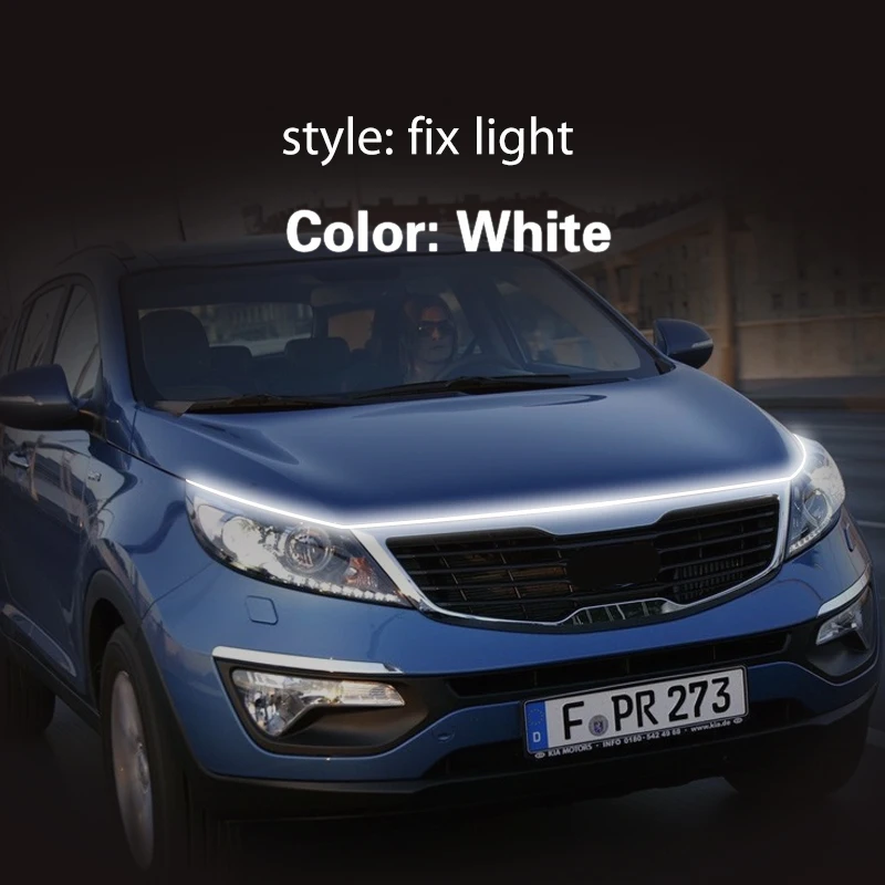 

Автомобильная подсветка, Светодиодная лента, противотуманные фары, водонепроницаемая светодиодная лента, гибкие декоративные окружающие лампы DRL KIA Sportage SL 2010-2015