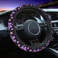 37 38 car steering wheel covers butterfly universal car styling suitable car accessories