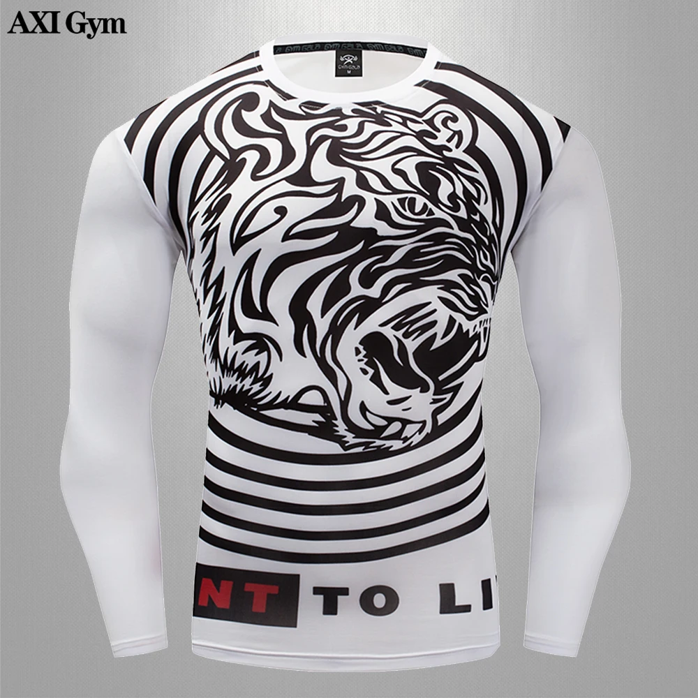 

Dry Fit Men'S Fitness Gym Outdoor Training Sports T-Shirt Running Short Sleeve Exercise Compression Tights Dres MMA Rashguard