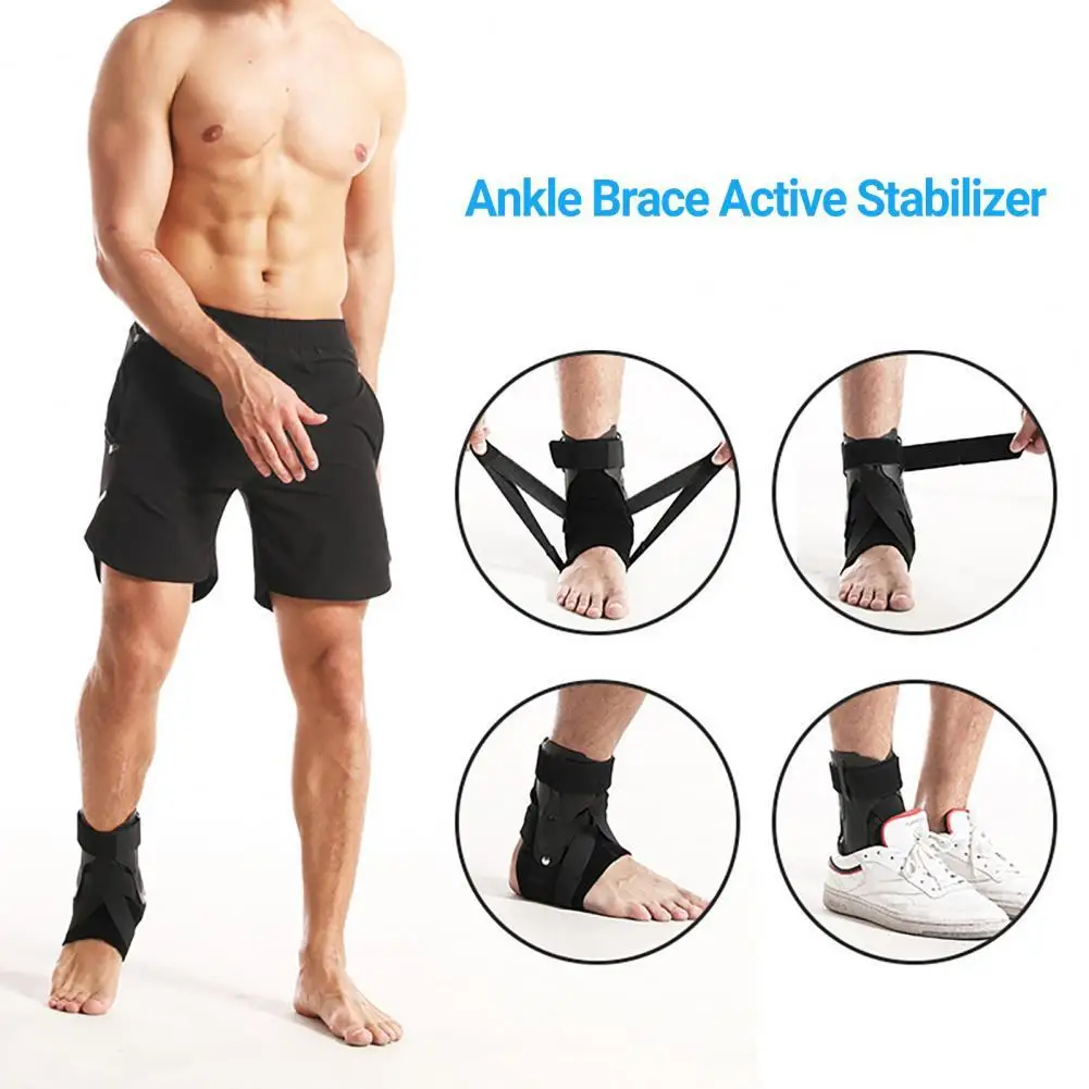 

1Pc Fashion Reusable Lightweight Gym Ankle Brace Strong Ankle Brace Active Stabilizer for Exercise Sports Ankle Support