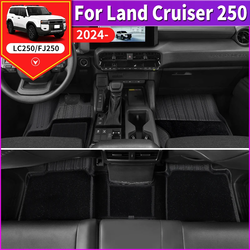 Для Тойота Ленд Крузер 250 2024 2025 Прадо LC250 1958 Половые Коврики/Коврики Хобота