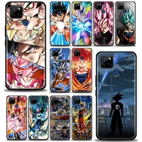 for realme c1 c2 c21y c25 c12 case silicone back cover dragonball phone case for oppo realme gt 5g gt2 neo2 coque son goku anime