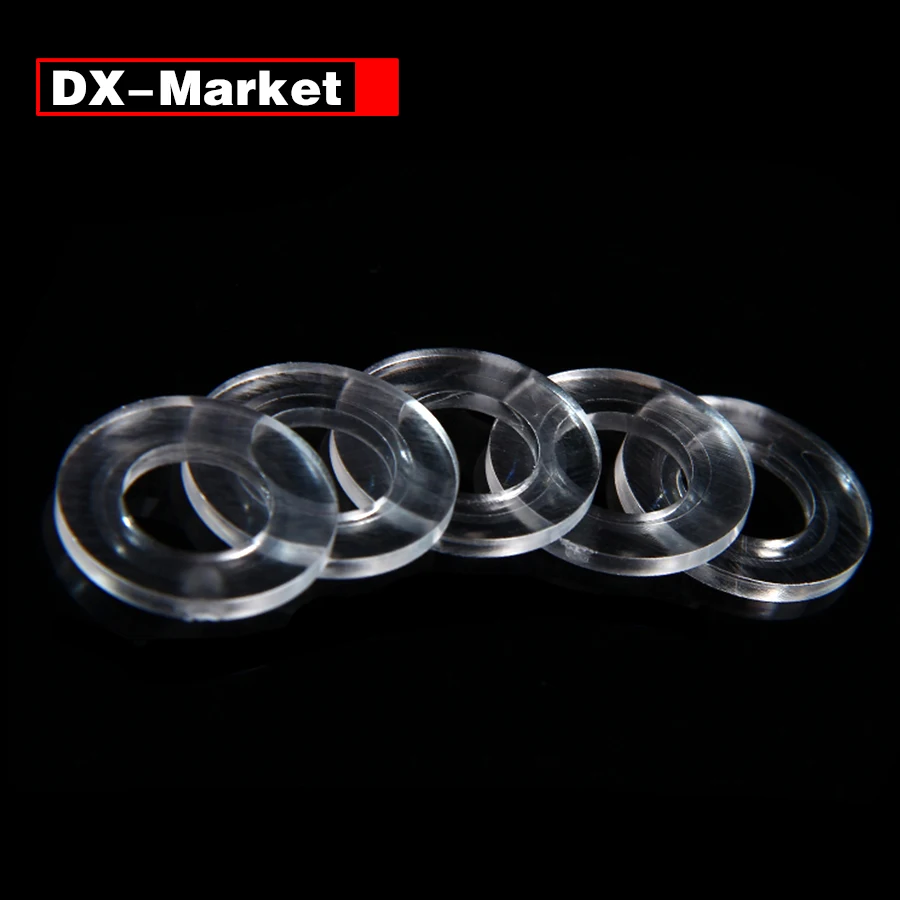 

Transparent Flat Washers , PC Nylon Washer Polycarbonate Plastic Fastener ,F022