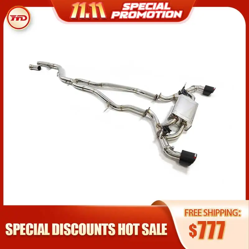 

for Toyota Supra A90 Catback is Suitable Car Valve Muffler HMD Stainless Steel Exhaust System Performance