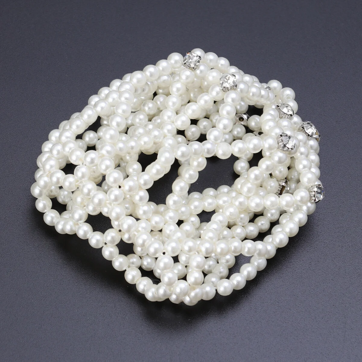 

Headband Snood Net Crochet Scrunchies For Girls Crafting Bun Nets Barrettes Women Strands