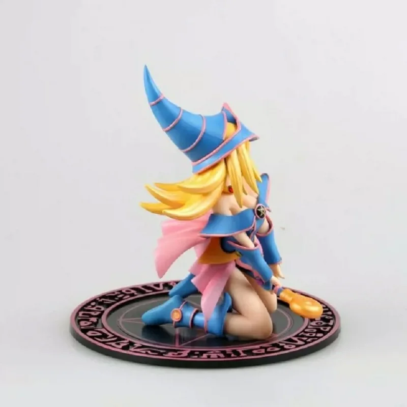 Фото Аниме-фигурки ARTFXJ Yu-Gi-Oh Mana BMG DMG Dark Black Magician Girl, ПВХ экшн-фигурки, модели игрушек, 17 см №3