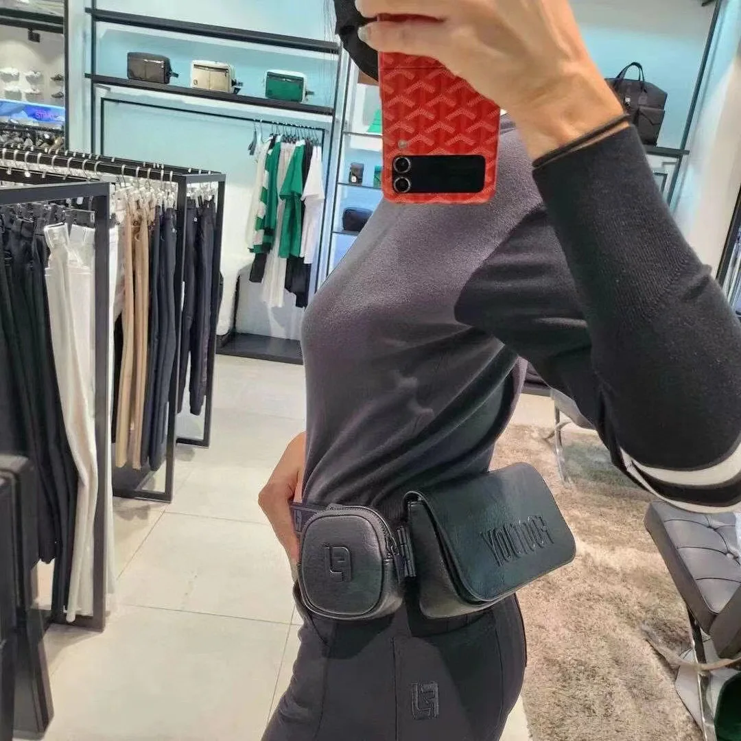 New Golf Fashion Women's Storage Range Meter+Mini Waistpack Waistband Bag for Outdoor Sports Alone