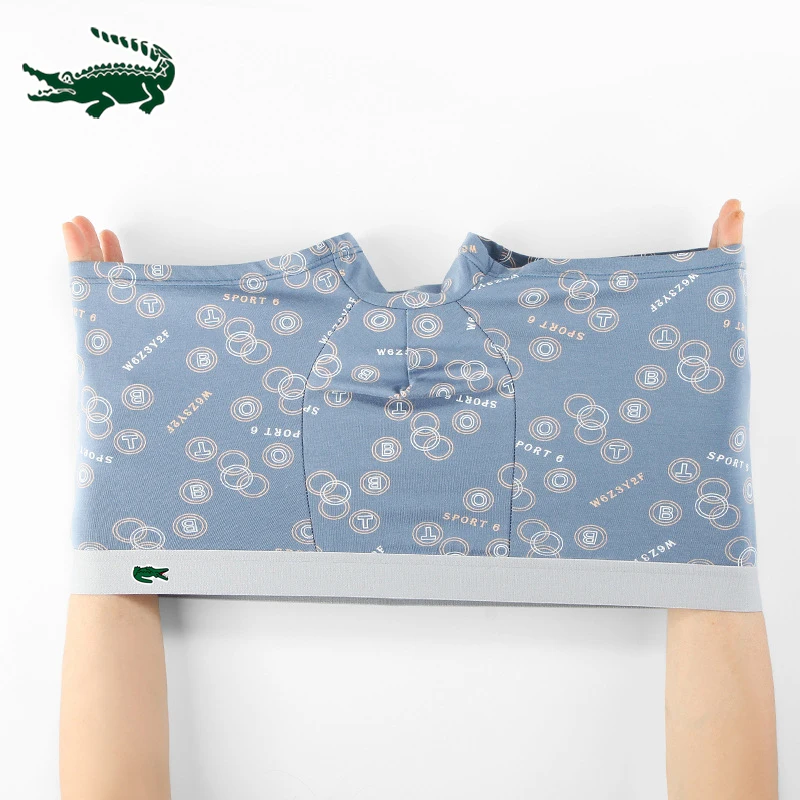 2023High quality men's brand underwear antibacterial 100% cotton shorts elastic moisture absorption breathable men's underwear