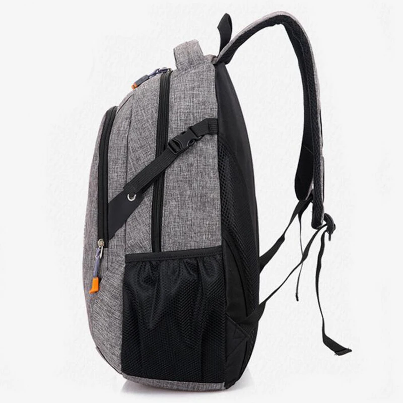 Male Men Women Backpack Back Pack Bag School For Laptop Notebook PC Computer Teenager Boy Black Rucksack Bagpack Work Business