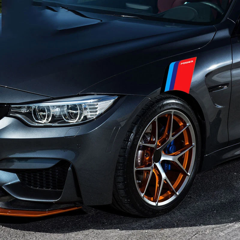 Наклейки на боковые Брызговики BMW E90 E46 F30 F10 F34 X1 X3 X4 X5 E70 F15 F16 X6 E71 M3 |