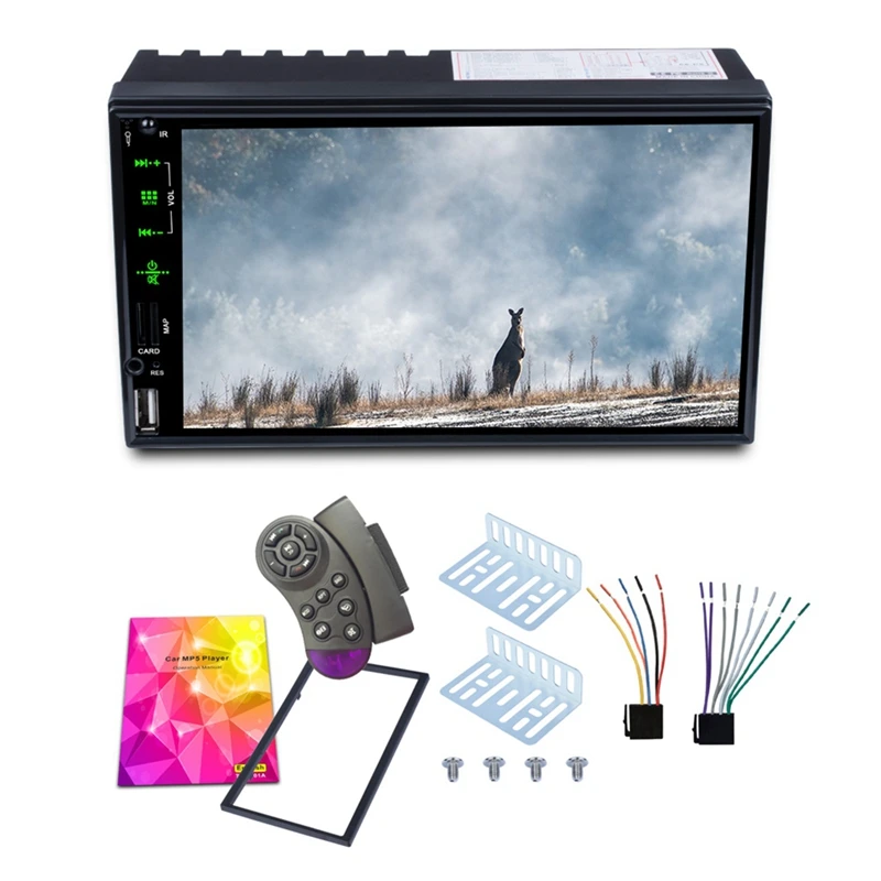 

Car Radio MP5 Player 2 Din Auto Radio 7 Inch Contact Screen Car Stereo Player Bluetooth