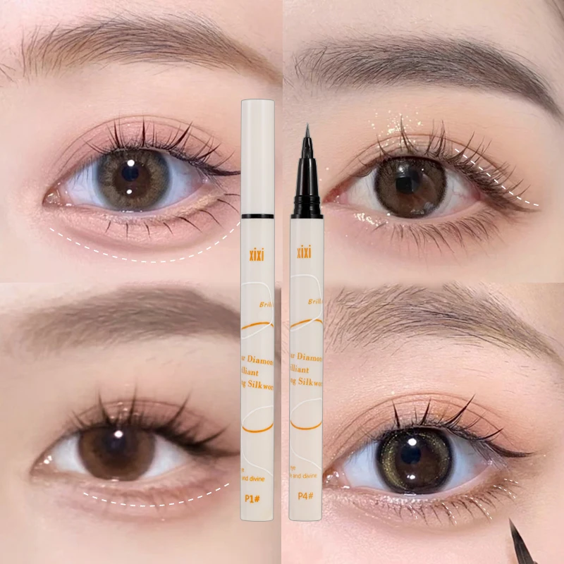 

Карандаш для подводки глаз, натуральная каштановая подводка для глаз, карандаш, водостойкий, карандаш для рисования, карандаш