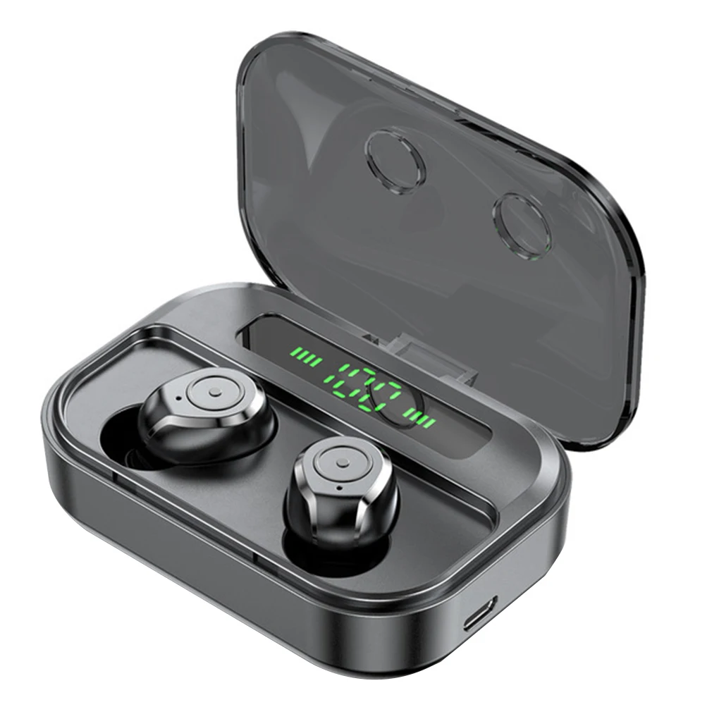 

M7s Bluetooth 5.0 Earphones LED Battery Display Noise-Cancelling TWS Waterproof Stereo Wireless Earbuds