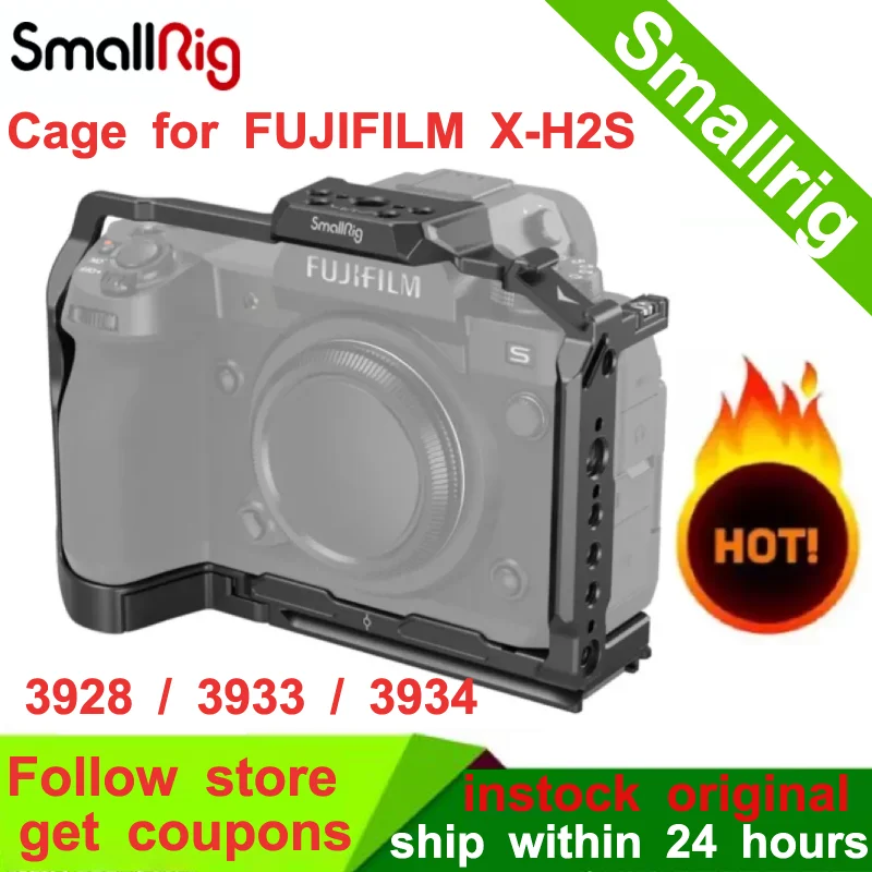 Многофункциональная клетка SmallRig для FUJIFILM X-H2S с быстросъемной пластиной Arca-Swiss FT-XH
