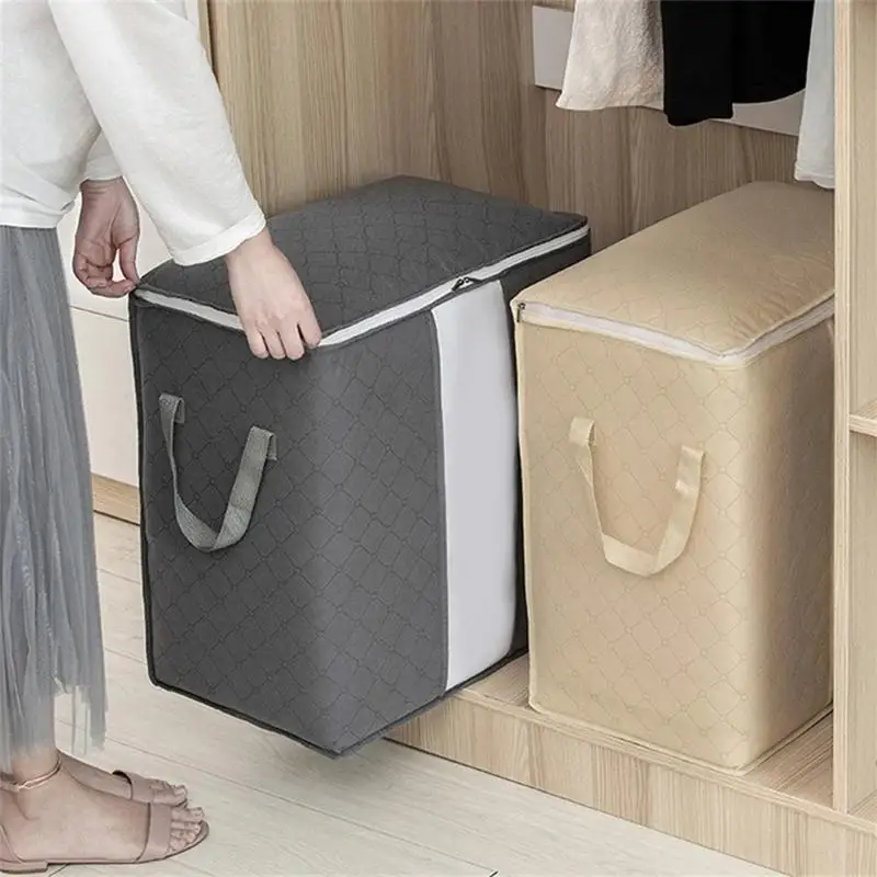 

Durable Cabinet Pants Storage Organizer Used For Clothes And Quilts Collapsible Closet Organizer Non Woven Fabric Portable