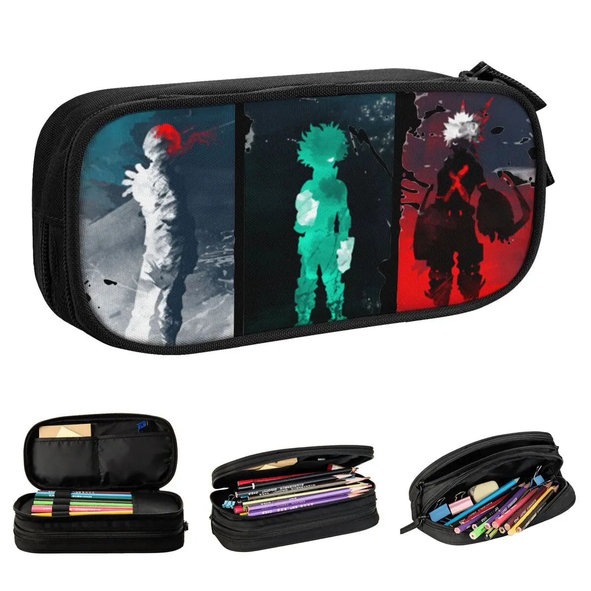 Cases Pen Box Bags Girls Boys Big Capacity Students Gift Pencilcases